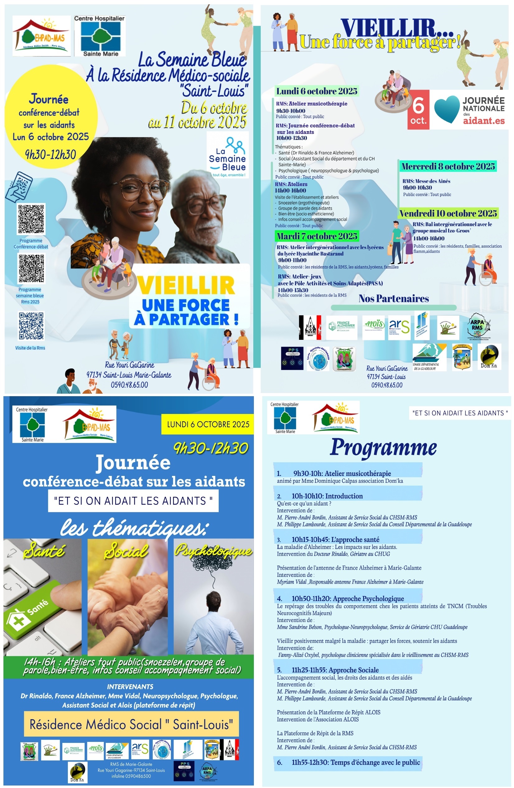PROGRAMME SEMAINE BLEUE 2025
